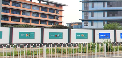 地產工程圍擋的作用-地產圍擋的優勢，深圳市大通建設發展有限公司鋼結構圍擋生產廠家