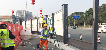 市政施工圍擋購買的時候要注意什么？，深圳市大通建設(shè)發(fā)展有限公司鋼結(jié)構(gòu)圍擋生產(chǎn)廠家