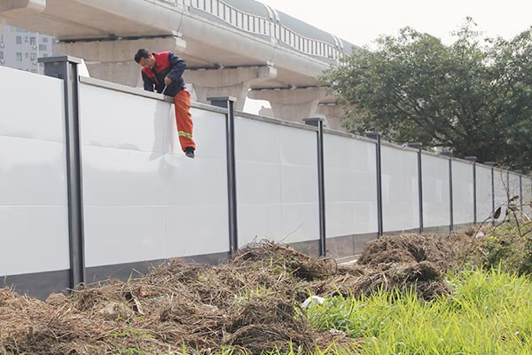 A類A型圍擋安裝案例,圍擋效果圖，深圳市大通建設發(fā)展有限公司鋼結構圍擋生產廠家