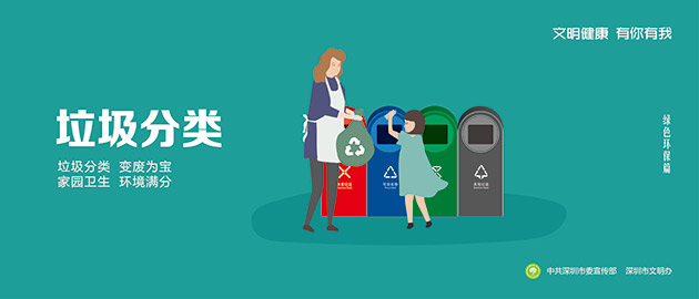 健康文明有你有我,垃圾分類、變廢為寶、家園衛(wèi)生、環(huán)境滿分圍擋公益廣告,建筑工地圍擋廣告圖